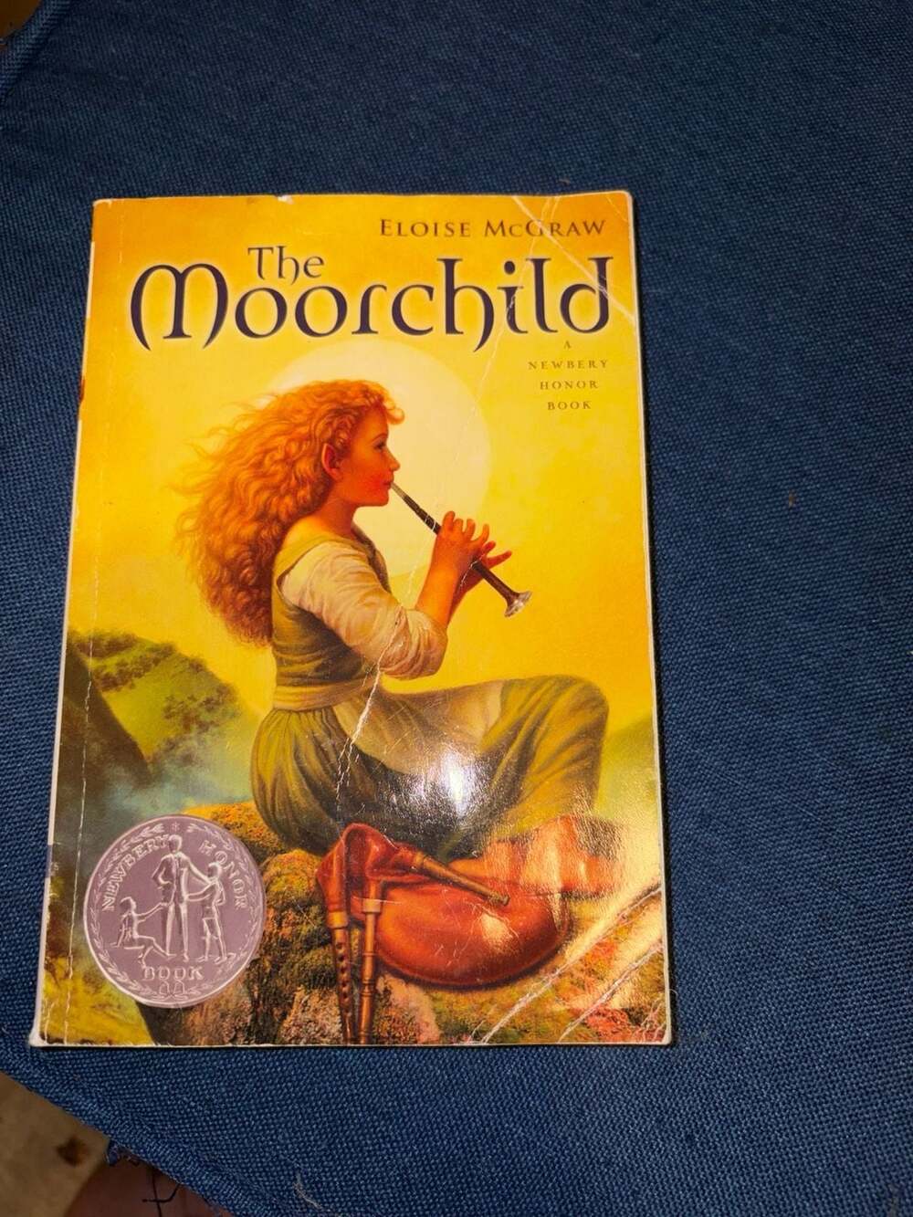 Eloise McGraw The Moorchild Paperback Book Used-Good